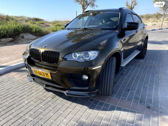 ב.מ.וו X6 4X4 XDRIVE40D Luxury אוט' דיזל 3.0 (306 כ''ס) דיזל 2013 למכירה באשדוד