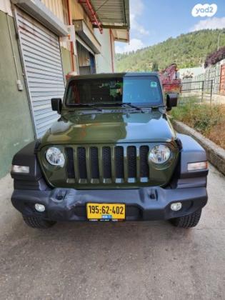 ג'יפ / Jeep רנגלר קצר 4X4 Sport S אוט' 2.0 (270 כ''ס) בנזין 2021 למכירה בבית זית