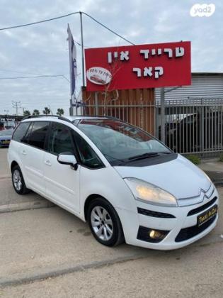 סיטרואן C4 פיקאסו PK רובוטית 5 מק' 1.6 (156 כ''ס) בנזין 2012 למכירה בחיפה