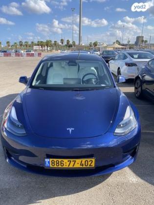 טסלה מודל 3 RWD אוט' חשמלי (283 כ''ס) F חשמלי 2022 למכירה בהרצליה