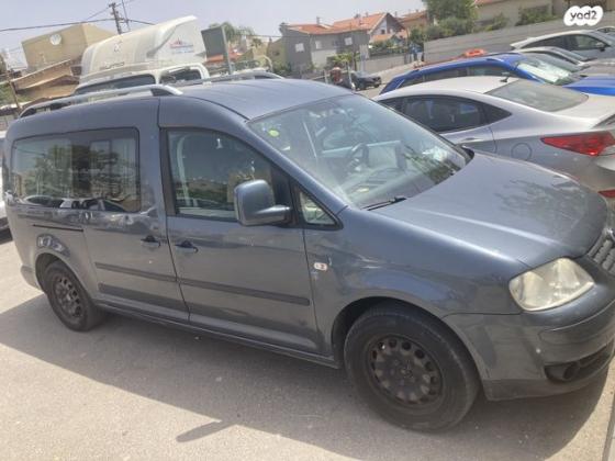 פולקסווגן קאדי מקסי Shuttle אוט' דיזל 7 מק' 4 דל' 1.9 (105 כ''ס) דיזל 2010 למכירה בקרית גת