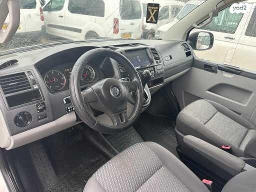 פולקסווגן טרנספורטר מסחרי/נוסעים Delivery Van ארוך אוט' דיזל 4 דל' 2.0 (140 כ''ס) דיזל 2013 למכירה בנצרת