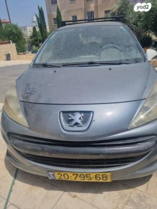 פיג'ו 207 Trendy אוט' 1.6 (120 כ"ס) בנזין 2008 למכירה בנצרת