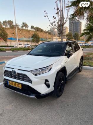 טויוטה RAV4 הייבריד E-motion Sky הייבריד אוט' 2.5 (178 כ''ס) בנזין 2021 למכירה באשדוד