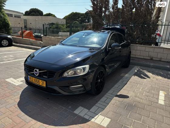 וולוו S60 T5 R-Design אוט' 2.0 (245 כ"ס) בנזין 2014 למכירה באשקלון