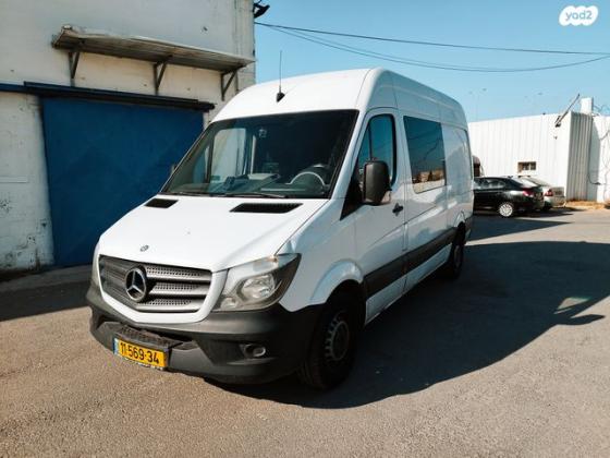 מרצדס ספרינטר מסחרי CDI 313 רגיל גבוה קצר ידני דיזל 2.1 (129 כ''ס) דיזל 2015 למכירה בחיפה