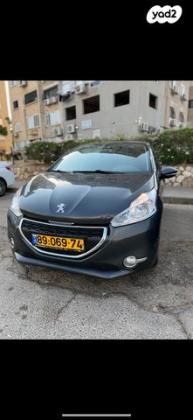 פיג'ו 208 Active ידני 1.2 (82 כ"ס) בנזין 2014 למכירה באשקלון