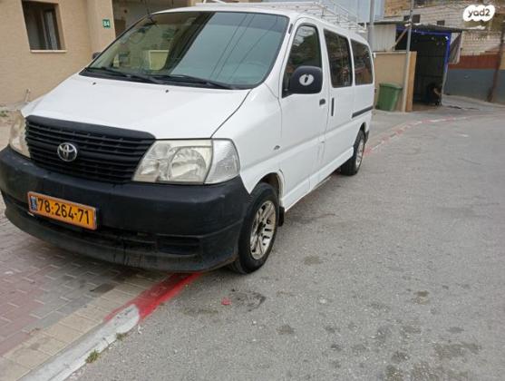 טויוטה הייאס ארוך STD ידני דיזל 2.5 (117 כ''ס) דיזל 2010 למכירה באום אל פחם