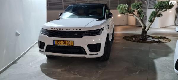 לנד רובר ריינג' רובר ספורט 4X4 HSE Dyn היבריד אוט' בנזין 2.0 (300 כ''ס) ק'-2 היברידי חשמל / בנזין 2019 למכירה באופקים