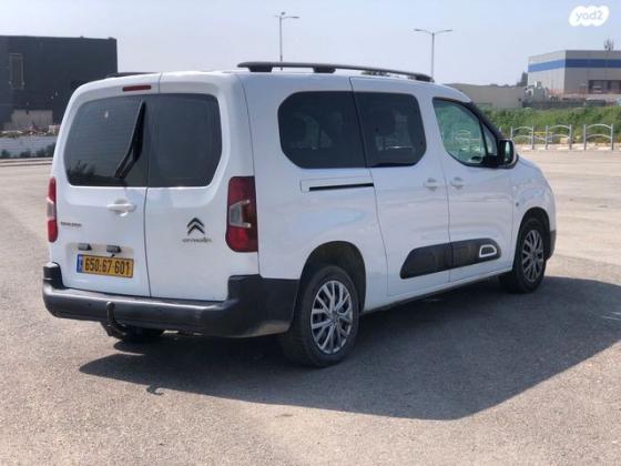 סיטרואן ברלינגו דור 3 (2018 ואילך) Live אוט' דיזל 5 מק' 1.5 (130 כ''ס) דיזל 2020 למכירה באבן יהודה