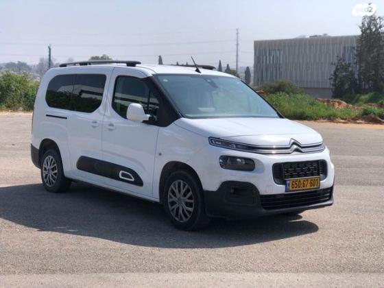 סיטרואן ברלינגו דור 3 (2018 ואילך) Live אוט' דיזל 5 מק' 1.5 (130 כ''ס) דיזל 2020 למכירה באבן יהודה