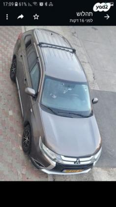 מיצובישי אאוטלנדר Invite ידני 5 מק' 2.0 (150 כ''ס) בנזין 2016 למכירה בירושלים