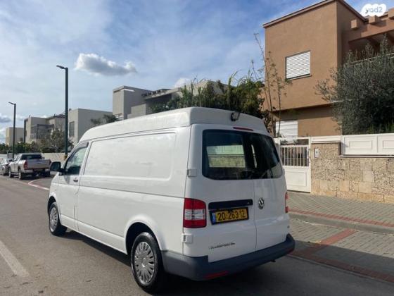 פולקסווגן טרנספורטר מסחרי/נוסעים Delivery Van ארוך ידני דיזל 2-3 מק' 2.0 (102 כ''ס) דיזל 2013 למכירה בשוהם