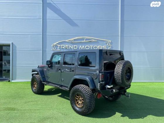 ג'יפ / Jeep רנגלר ארוך 4X4 Rubicon אוט' 3.6 (280 כ''ס) בנזין 2016 למכירה בקרית שמונה