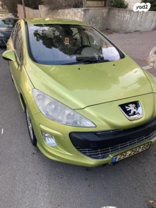 פיג'ו 308 Premium אוט' 1.6 (120 כ''ס) בנזין 2009 למכירה בירושלים