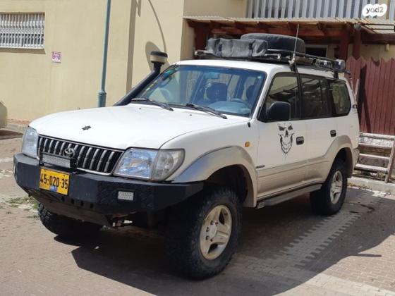 טויוטה לנד קרוזר פרדו ארוך 4X4 STD אוט' דיזל 8 מק' 3.0 (163 כ''ס) דיזל 2001 למכירה במודיעין מכבים רעות