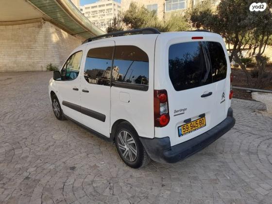 סיטרואן ברלינגו דור 2 (2008-2019) XTR רובוטית דיזל 1.6 (100 כ"ס) דיזל 2017 למכירה בירושלים