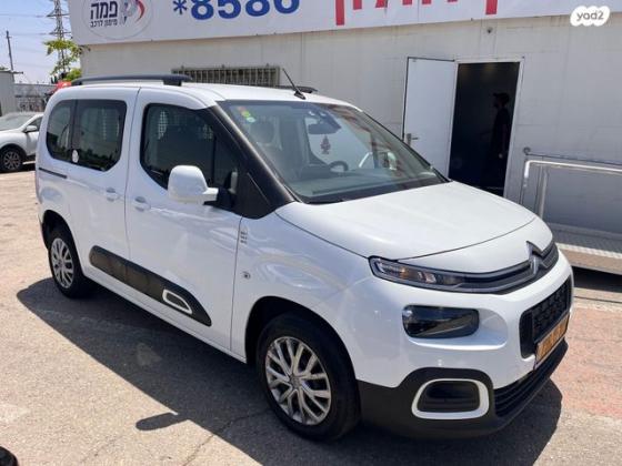 סיטרואן ברלינגו דור 3 (2018 ואילך) Shine אוט' דיזל 5 מק' 1.5 (130 כ''ס) דיזל 2020 למכירה בחולון