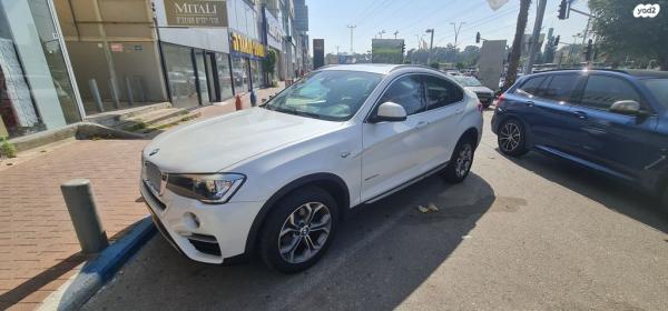 ב.מ.וו X4 4X4 XDRIVE20D Sport אוט' דיזל 2.0 (190 כ''ס) דיזל 2017 למכירה בראשון לציון