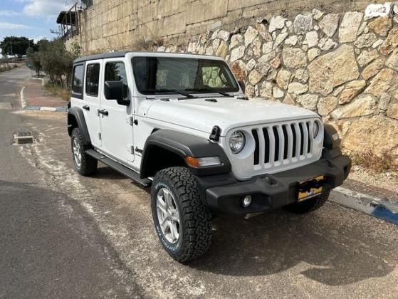 ג'יפ / Jeep רנגלר ארוך 4X4 Sport S אוט' 3.6 (285 כ''ס) בנזין 2023 למכירה ביחיעם