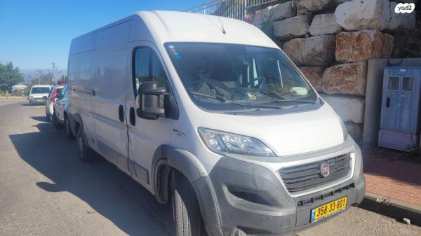 פיאט דוקאטו ארוך גבוה סגור ידני דיזל 3 מק' 2.3 (130 כ"ס) דיזל 2017 למכירה בירושלים