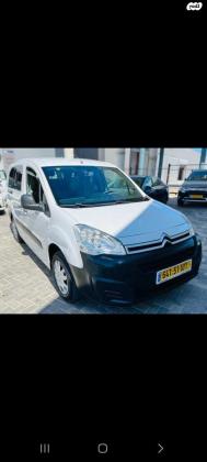 סיטרואן ברלינגו דור 2 (2008-2019) Maxi ידני דיזל 4 דל' 9 מק' 1.6(100 כ"ס) דיזל 2019 למכירה בירושלים