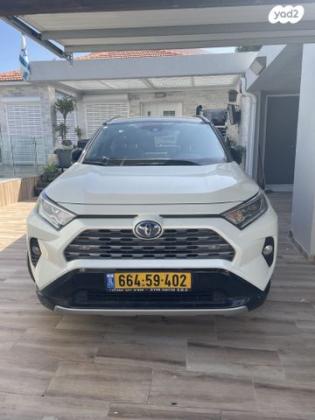 טויוטה RAV4 הייבריד E-motion Sky הייבריד אוט' 2.5 (178 כ''ס) בנזין 2021 למכירה בנתניה