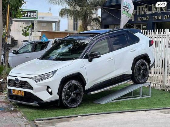 טויוטה RAV4 הייבריד E-motion Sky הייבריד אוט' 2.5 (178 כ''ס) בנזין 2019 למכירה בטמרה