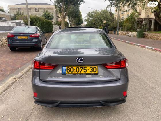 לקסוס IS300h Premium הייבריד אוט' 2.5 (181 כ"ס) בנזין 2014 למכירה בפתח תקווה