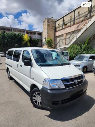 טויוטה הייאס ארוך STD ידני דיזל 2.5 (117 כ''ס) דיזל 2009 למכירה בראשון לציון