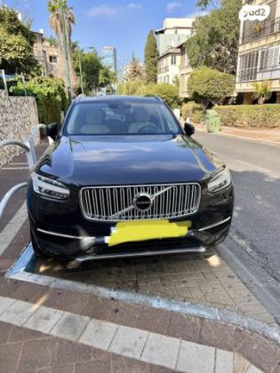 וולוו XC90 4X4 T6 Inscription אוט' 7 מק' 2.0 (320 כ''ס) בנזין 2015 למכירה בתל אביב יפו