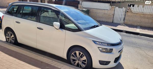סיטרואן C4 פיקאסו Exclusive אוט' 7 מק' 1.6 (165 כ''ס) בנזין 2015 למכירה בבאר שבע