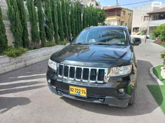 ג'יפ / Jeep גרנד צ'ירוקי 4X4 Laredo אוט' 3.6 (282 כ''ס) בנזין 2012 למכירה בשפרעם