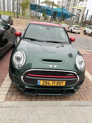 מיני JCW Pure Led אוט' 3 דל' 2.0 (231 כ"ס) בנזין 2017 למכירה בבאר יעקב
