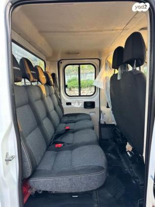 פיאט דוקאטו ארוך תא כפול+ארגז ידני דיזל 2.3 (150 כ"ס) דיזל 2016 למכירה בחולון