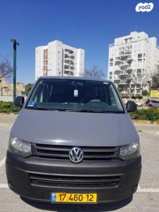 פולקסווגן טרנספורטר מסחרי/נוסעים Kombi ארוך אוט' דיזל 2 מק' 3 דל' 2.0 (140 כ"ס) דיזל 2012 למכירה במודיעין מכבים רעות