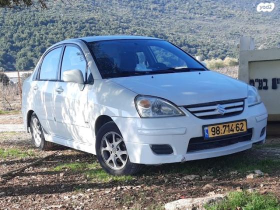 סוזוקי ליאנה GLX סדאן אוט' 1.6 (107 כ''ס) בנזין 2008 למכירה באופקים