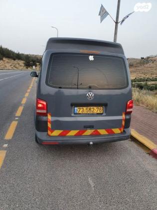 פולקסווגן טרנספורטר מסחרי/נוסעים Kombi ארוך אוט' דיזל 2 מק' 3 דל' 2.0 (140 כ"ס) דיזל 2012 למכירה בבאר שבע