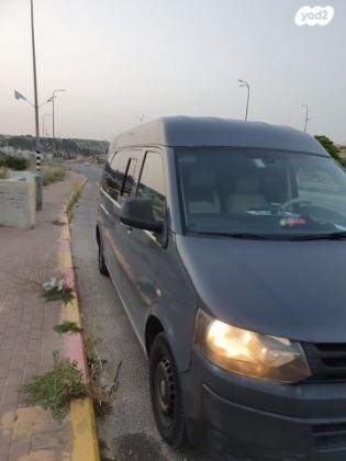 פולקסווגן טרנספורטר מסחרי/נוסעים Kombi ארוך אוט' דיזל 2 מק' 3 דל' 2.0 (140 כ"ס) דיזל 2012 למכירה בבאר שבע