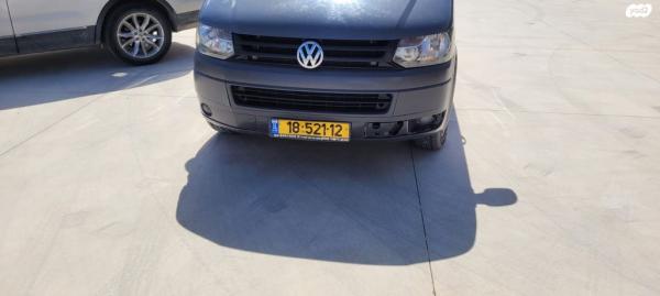 פולקסווגן טרנספורטר מסחרי/נוסעים Delivery Van קצר ידני דיזל 2.0 (84 כ''ס) דיזל 2012 למכירה באעבלין