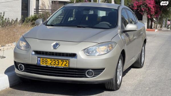 רנו פלואנס EX אוט' 2.0 (140 כ''ס) בנזין 2011 למכירה בירושלים
