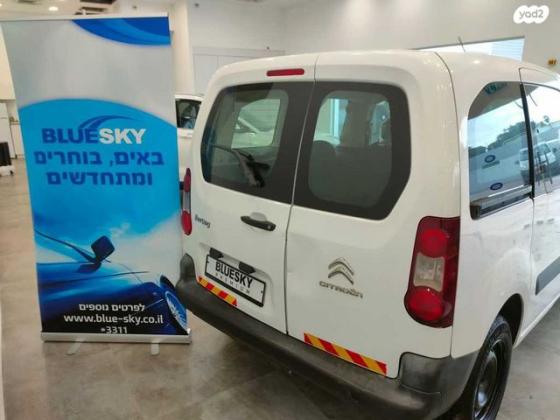 סיטרואן ברלינגו דור 2 (2008-2019) Comfort ידני דיזל 4 דל' 1.6 (75 כ"ס) דיזל 2017 למכירה באשקלון