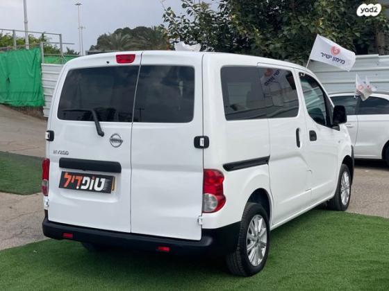 ניסאן NV200 Combi ידני דיזל 5 מק' 1.5 (90 כ''ס) דיזל 2019 למכירה בנתניה