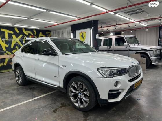 ב.מ.וו X4 4X4 XDRIVE28I Sport אוט' 2.0 (245 כ''ס) בנזין 2018 למכירה בראשון לציון