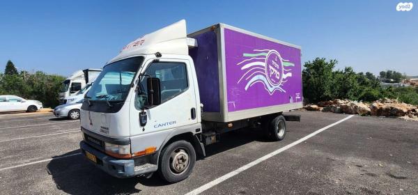 מיצובישי קאנטר חד קבינה ידני דיזל 3.0 (125 כ''ס) 3.5 טון דיזל 2002 למכירה בקרני שומרון