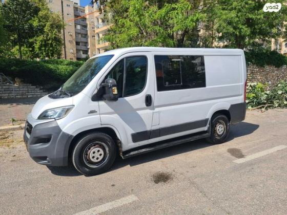 פיאט דוקאטו קצר/בינוני בינוני/גבוה סגור ידני דיזל 2.3 (130 כ"ס) דיזל 2015 למכירה בחולון