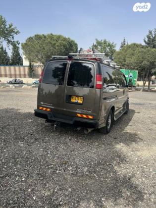 שברולט סוואנה קצר אוט' דיזל + חלונות 6.6 (240 כ''ס) דיזל 2015 למכירה בירושלים