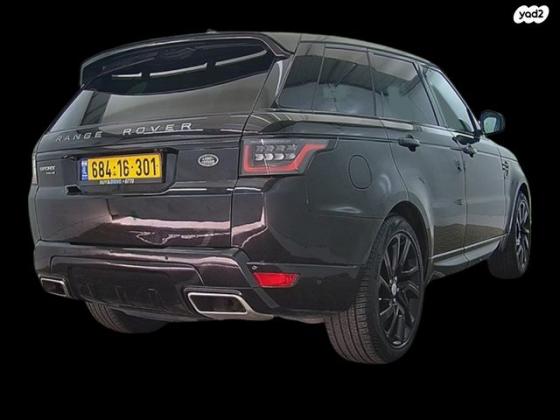 לנד רובר ריינג' רובר ספורט 4X4 HSE Dyn הייבריד אוט' 2.0 (404 כ''ס) ק'-5 היברידי חשמל / בנזין 2020 למכירה ב