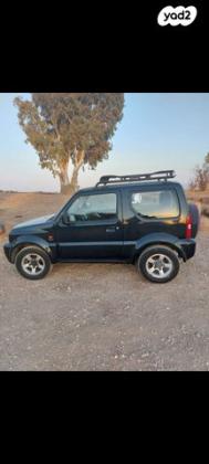 סוזוקי ג'ימני 4X4 JLX אוט' 1.3 (85 כ''ס) בנזין 2007 למכירה בגבעת אבני