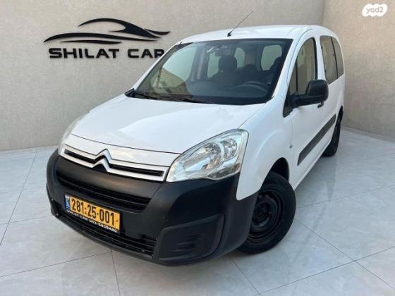 סיטרואן ברלינגו דור 2 (2008-2019) Comfort Plus ידני דיזל + 4 כ"א 1.6 (75 כ''ס) דיזל 2018 למכירה בחיפה